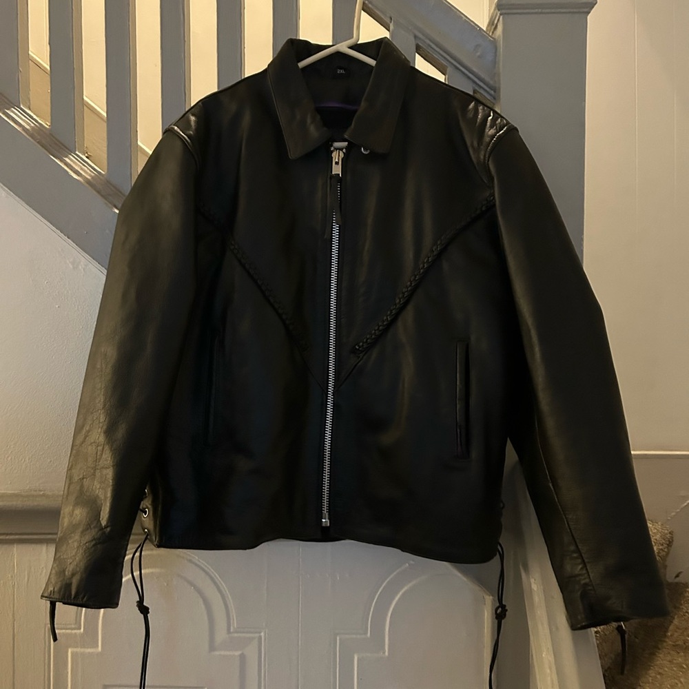 Women’s Black Leather Jacket